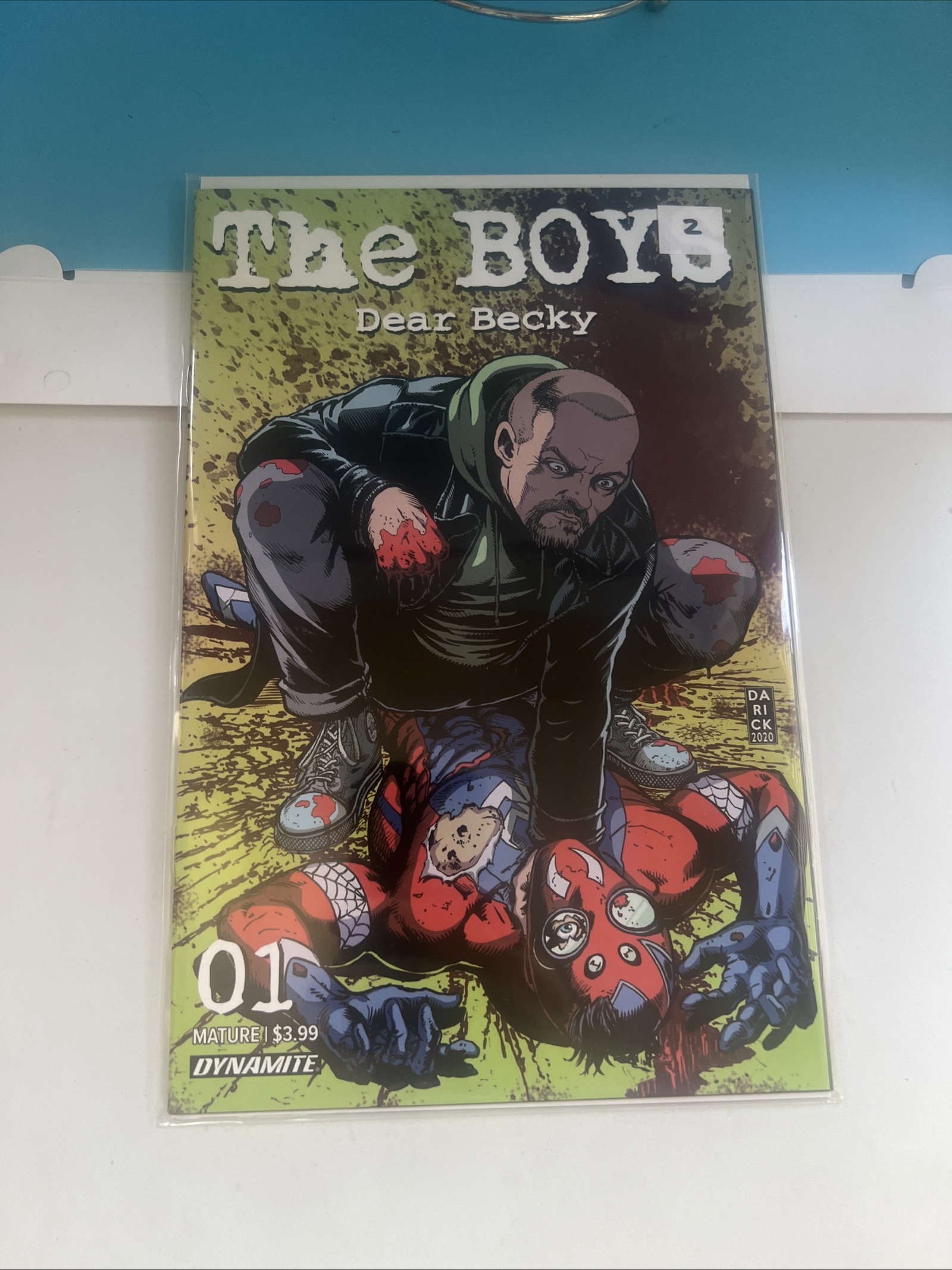 The Boys: Dear Becky #1 Robertson homage exclusive