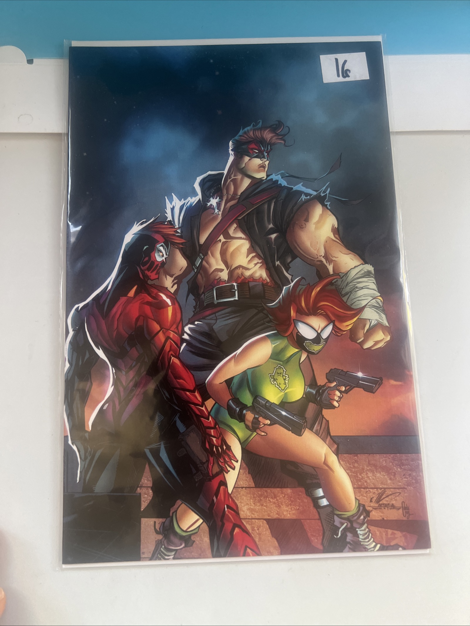 Artist elite presents #1 virgin cover variant (1:25 incentive)