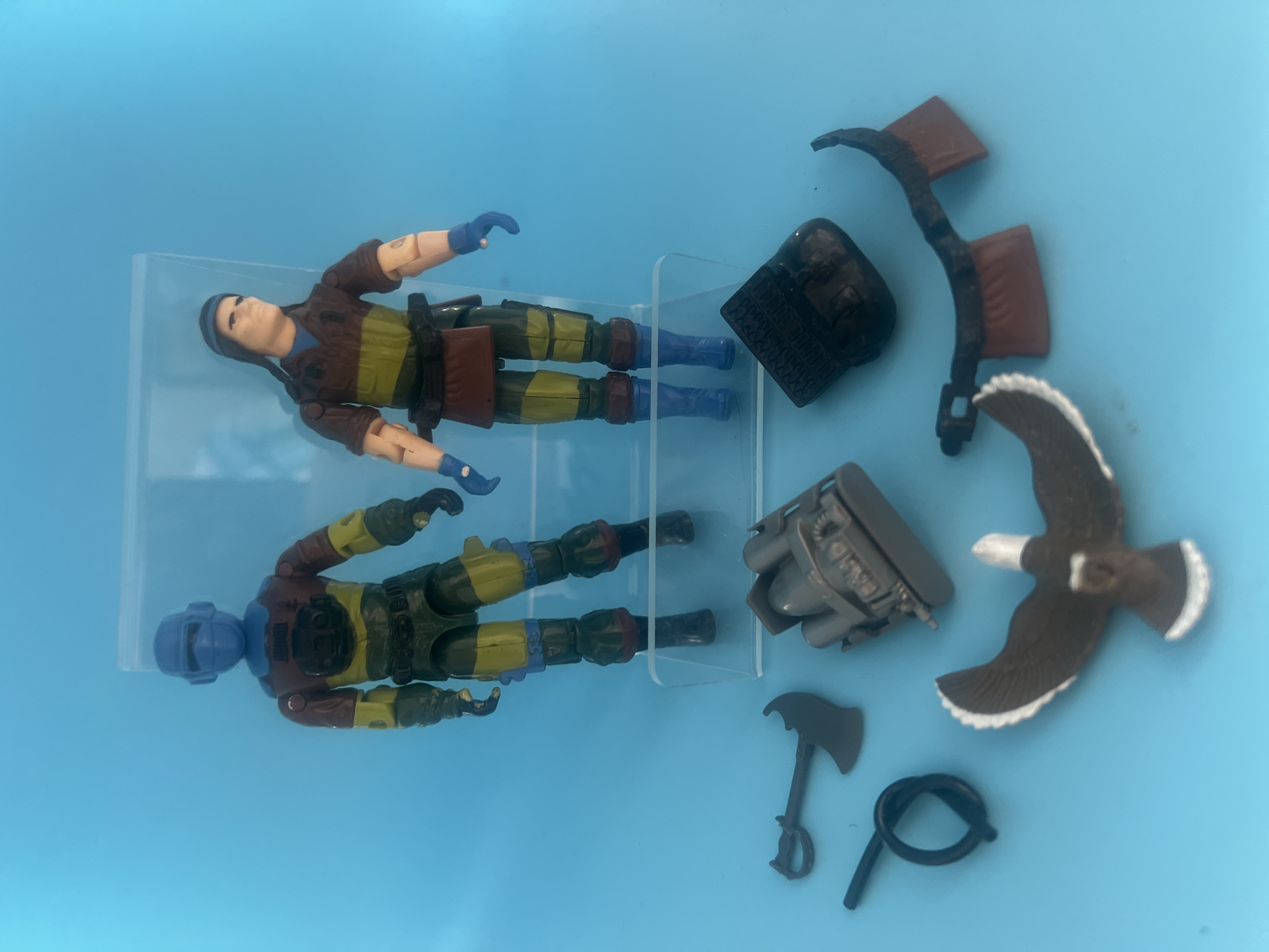 Jay, Joe spirit and barbecue Action Figures marauders