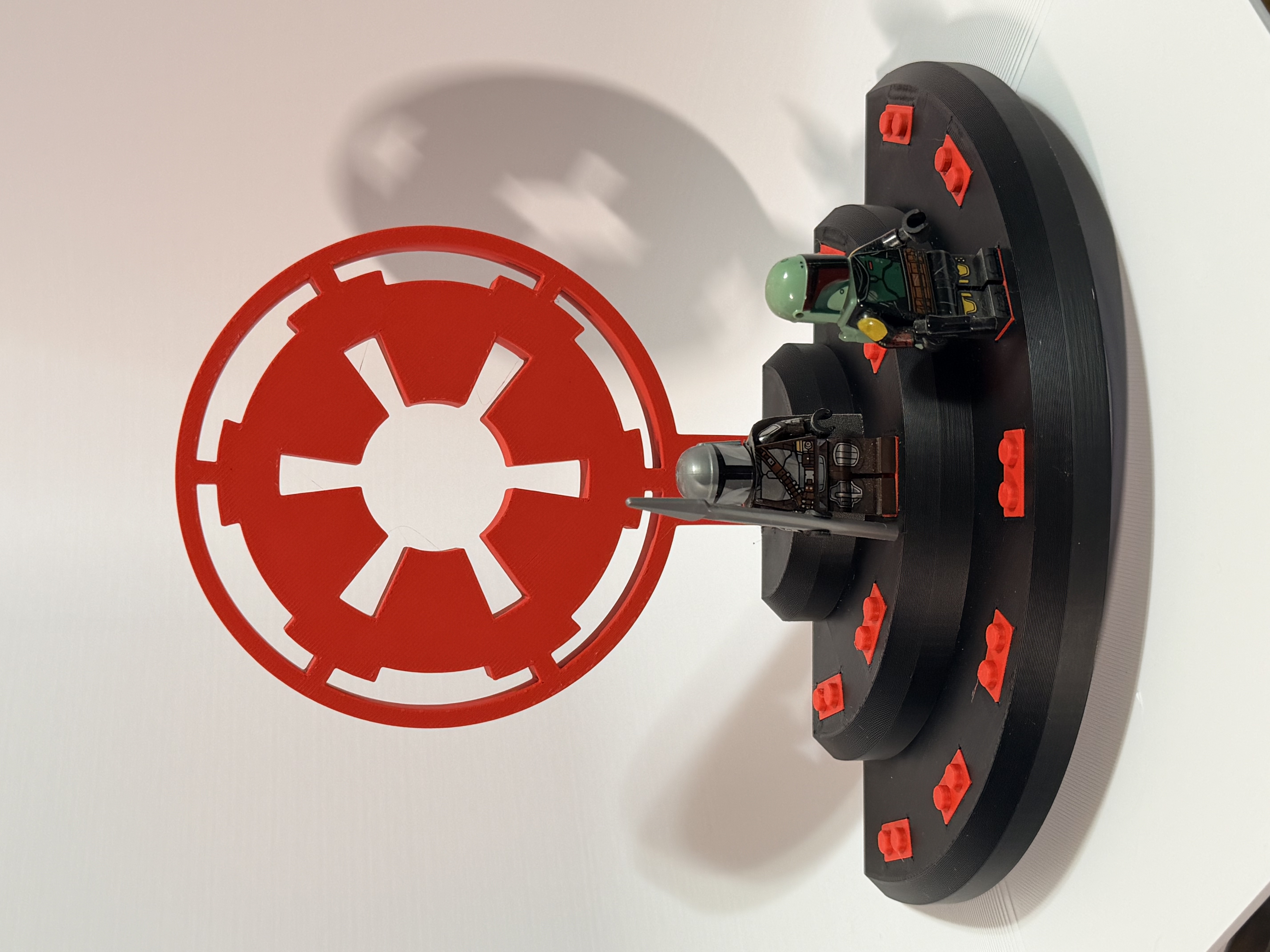 3D Printed Empire Stand for Lego Minifigs - Minifigs pictured are not included